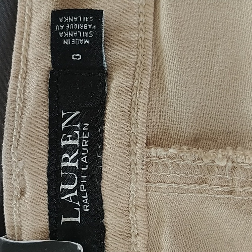 LAUREN Ralph Lauren Black Label Mid Rise Skinny Ankle Jeans Super Stretch sz 0 - Picture 11 of 15